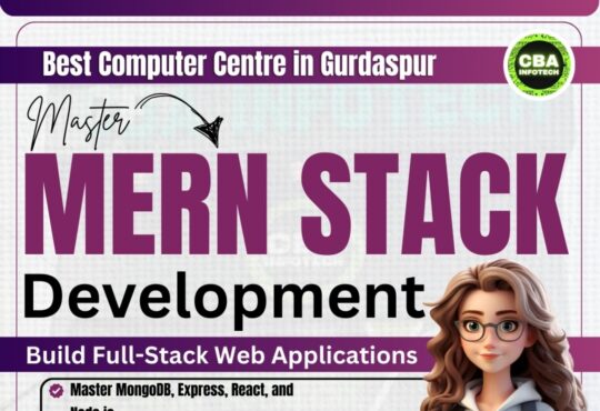 MERN Stack At CBA INFOTECH