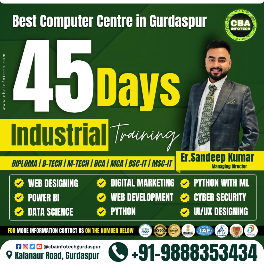45 days industrial training