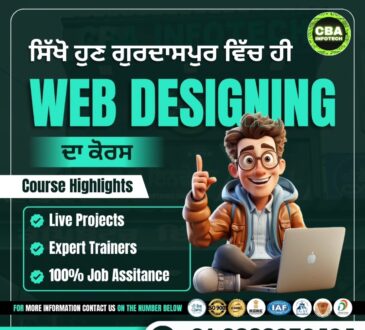 web designing At CBA Infotech