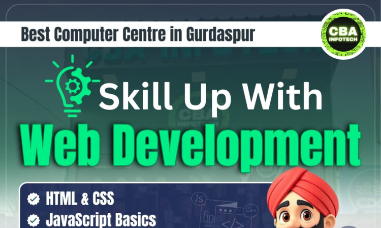 Web Devlopment At CBA Infotech Gurdaspur