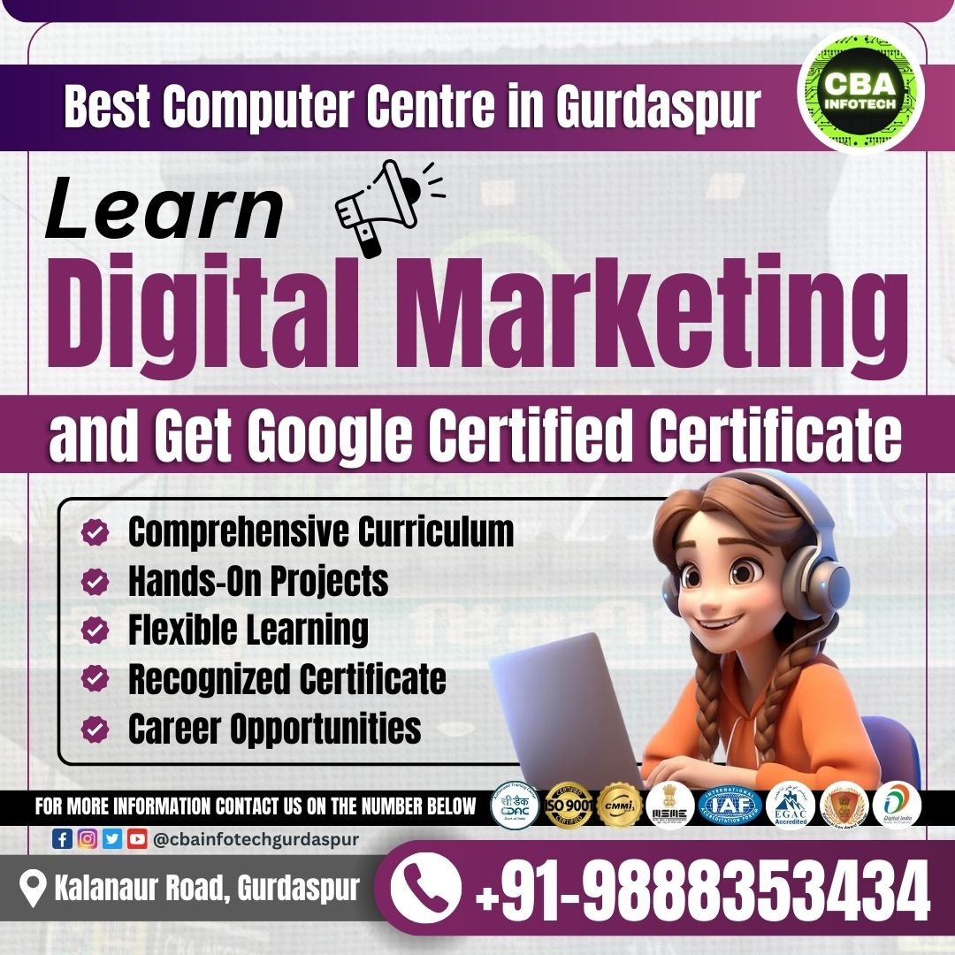 Digital Marketing At Cba Infotech