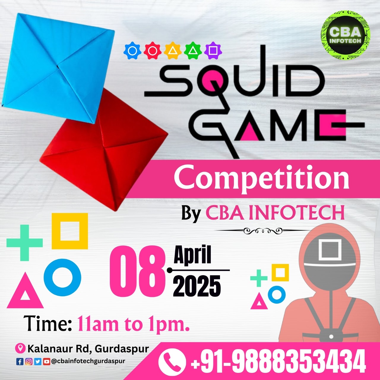 squid game at cba infotech