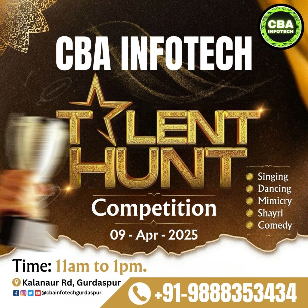 talent hunt at cba infotech