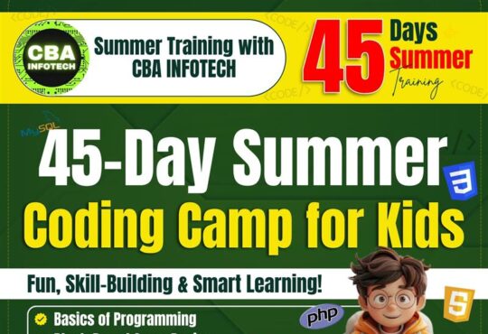 45 days of summer coding champ for kids