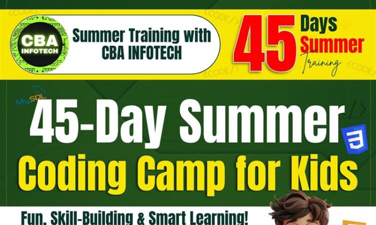 45 days of summer coding champ for kids