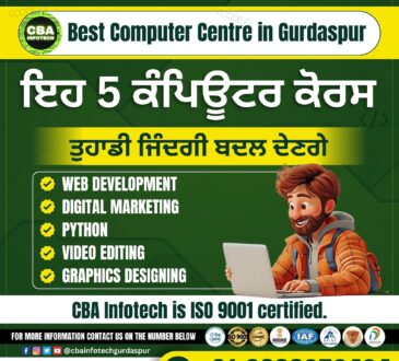 courses at cba infotech gurdaspur