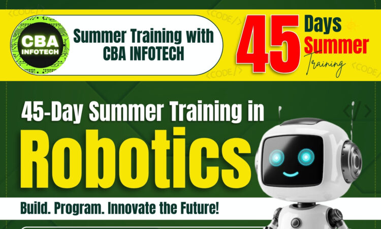 45-days summer training in robotics