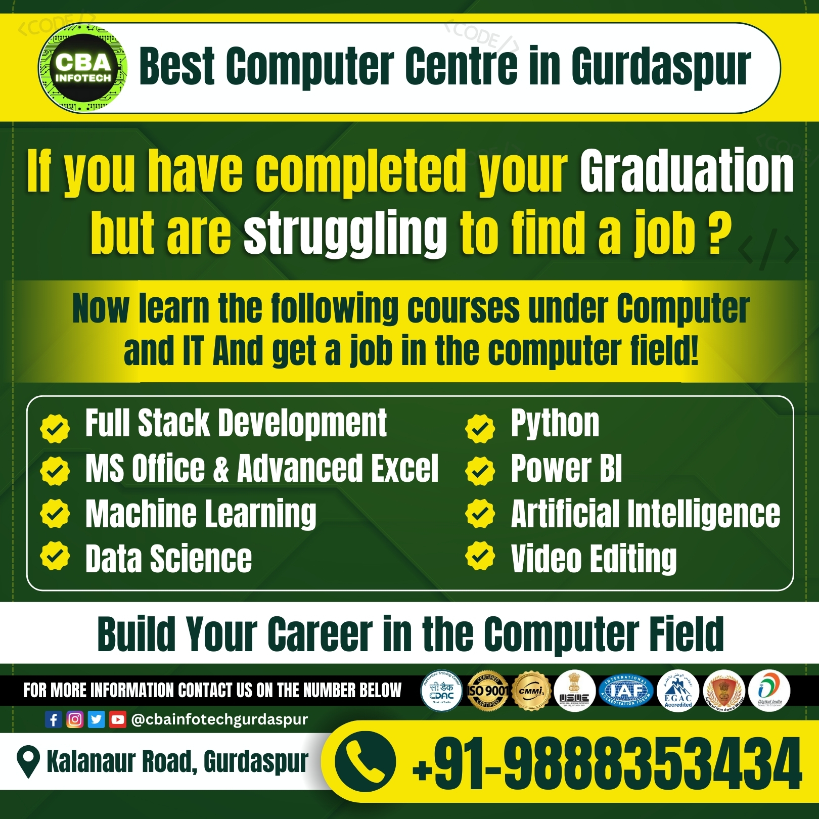 Get Job-Ready with Professional Computer