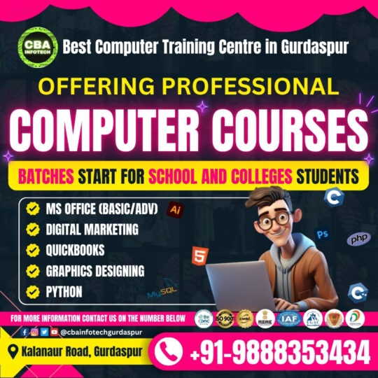 Computer Courses in Gurdaspur