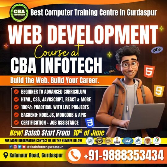 web development course