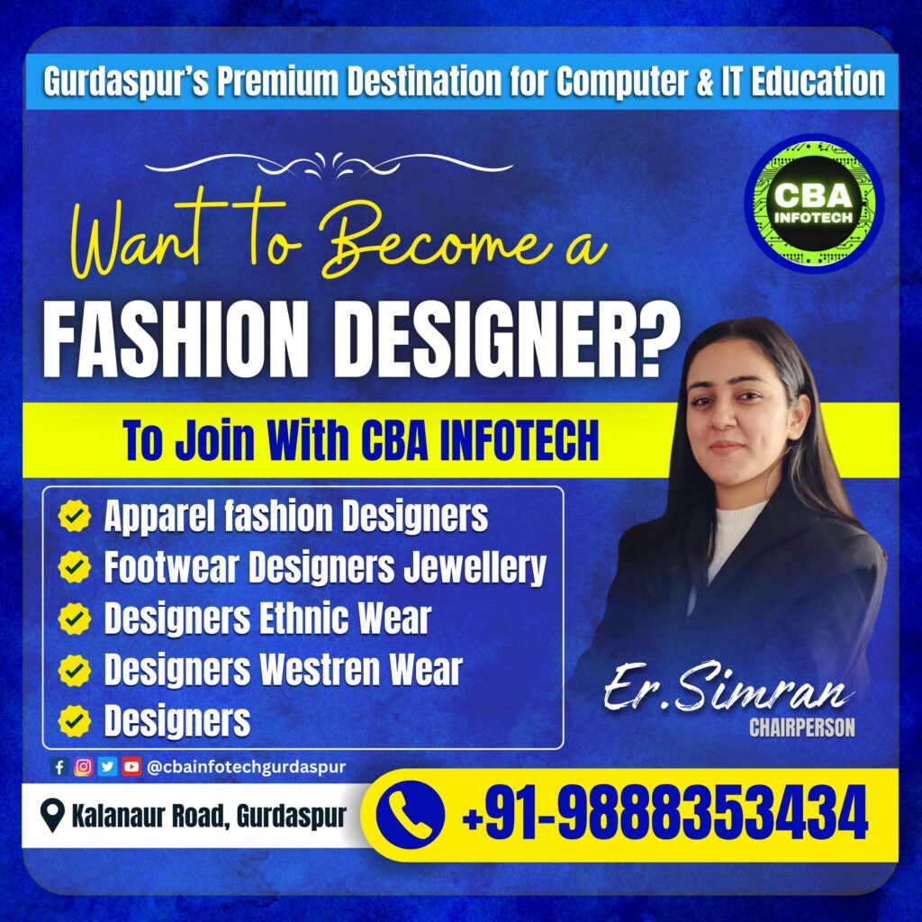 fASHION DESGINER COURSE