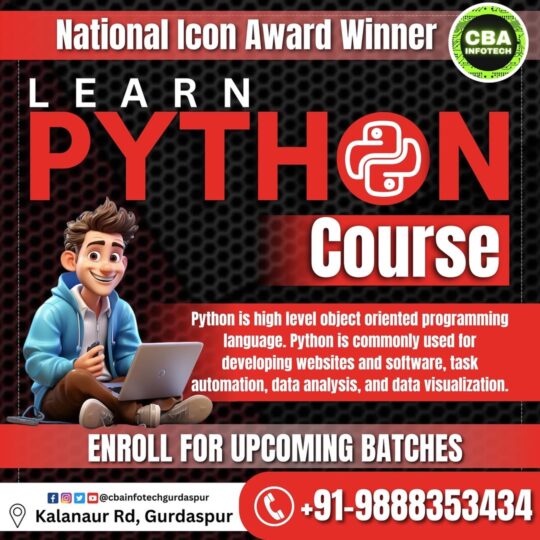 PYHTON COURSE IN GURDASPUR