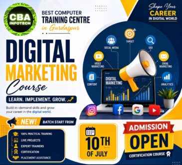digital marketing course at cba infotech